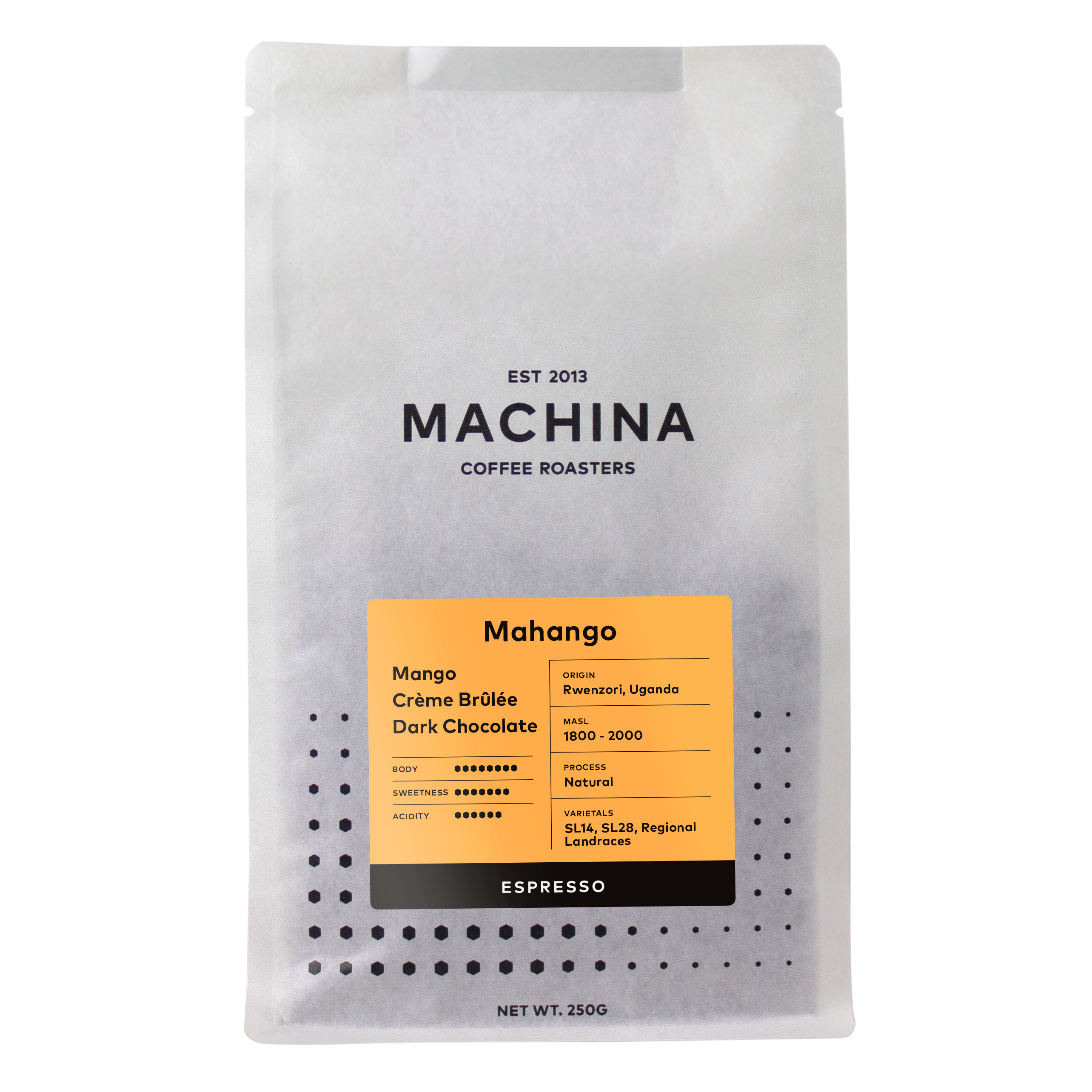 Mahango, Uganda - Espresso packshot