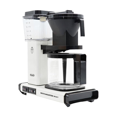 Moccamaster - Filter Coffee Select White) KBG - (Off Machine