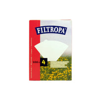 Filtropa - White - Size 4 - Filter Papers (100)
