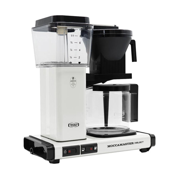 White) Filter Machine - Coffee Select (Off - KBG Moccamaster