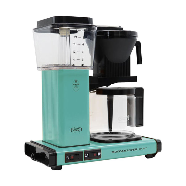 Moccamaster KBGV Select 10-Cup Coffee Maker in Turquoise – Premium Home  Source